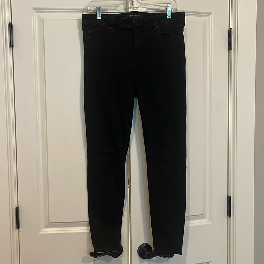 Liverpool black skinny jean size 31